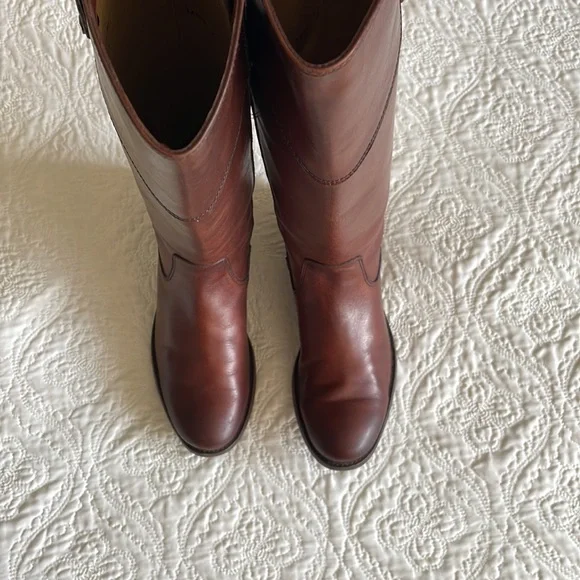 Frye Melissa Tab Tall Riding Boots - Picture 3 of 9